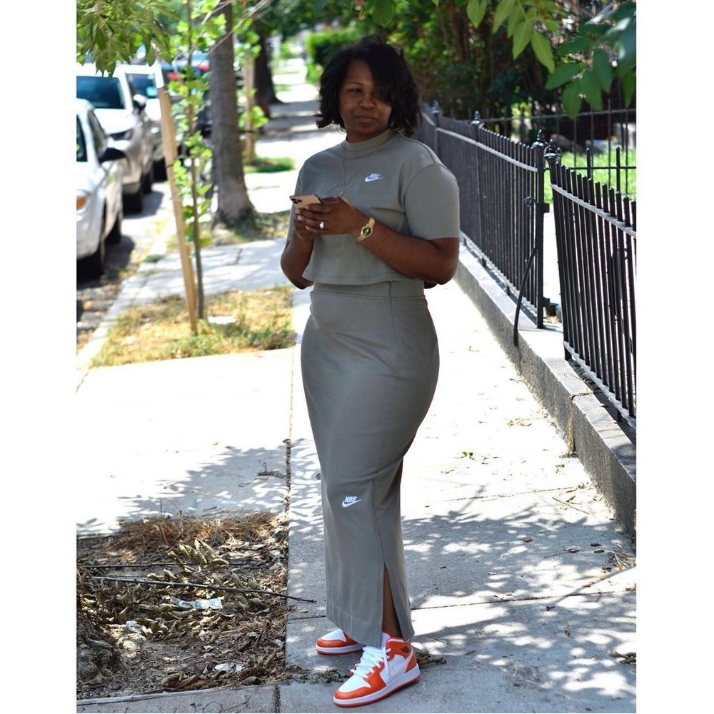 Nike skirt outfit